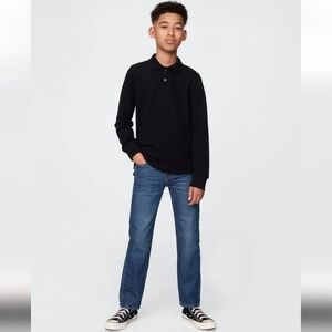 Gap Kids Original Slim Dark Wash Straight Leg Jeans Boys Size 14